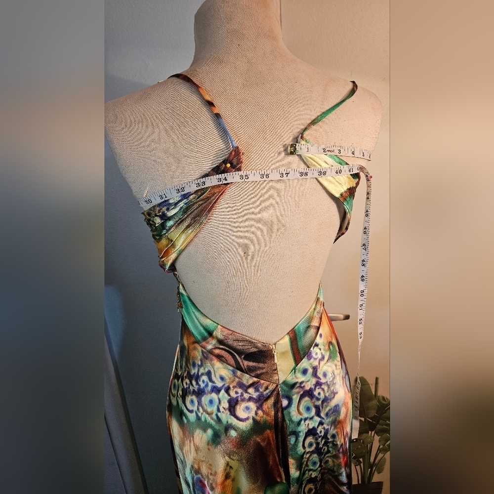 Tropical Floral Print Dress - Picture 11 of 12